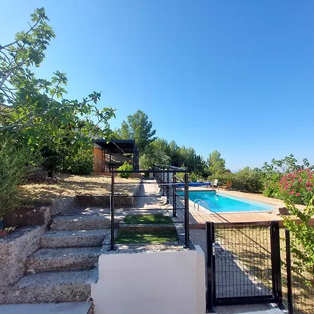 Au Calme, Confort Clim Piscine Wifi 7 Personnes Villa *