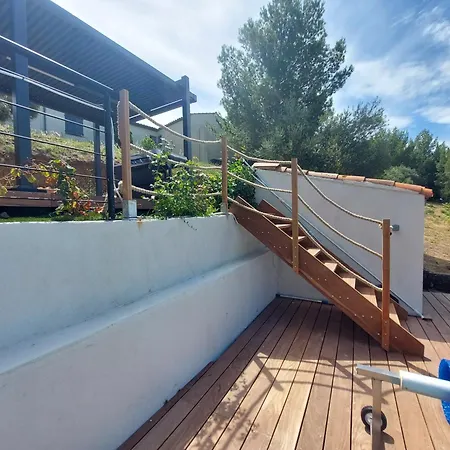 Au Calme, Confort Clim Piscine Wifi 7 Personnes Villa