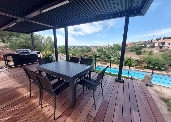 Willa Au Calme, Confort Clim Piscine Wifi 7 Personnes Caunes-Minervois