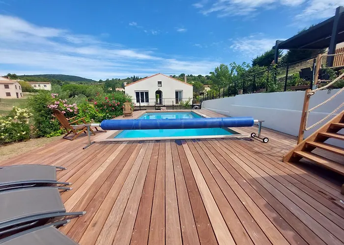 Willa Au Calme, Confort Clim Piscine Wifi 7 Personnes