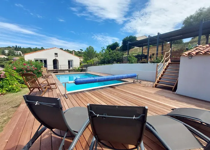 Au Calme, Confort Clim Piscine Wifi 7 Personnes Willa Caunes-Minervois