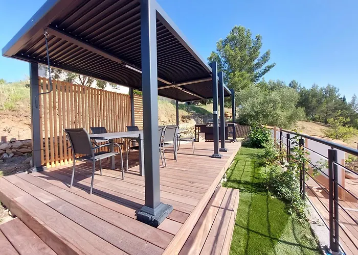Willa Au Calme, Confort Clim Piscine Wifi 7 Personnes