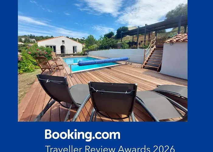Willa Au Calme, Confort Clim Piscine Wifi 7 Personnes